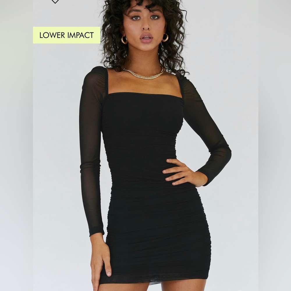 Black Princess Polly Dress